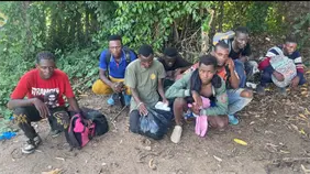 Ejército detiene a ocho nacionales haitianos que se escondían en un platanal en Valverde