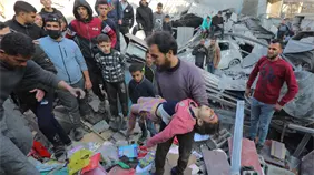 Hamás denuncia que los bombardeos siguen sobre Gaza y acusa a Netanyahu de mentir