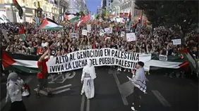 Más de 70 ciudades españolas protestan contra el genocidio en Gaza y en favor de Palestina