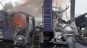Rusia ataca estación de tren en región ucraniana de Sumi y causa un muerto y 30 heridos