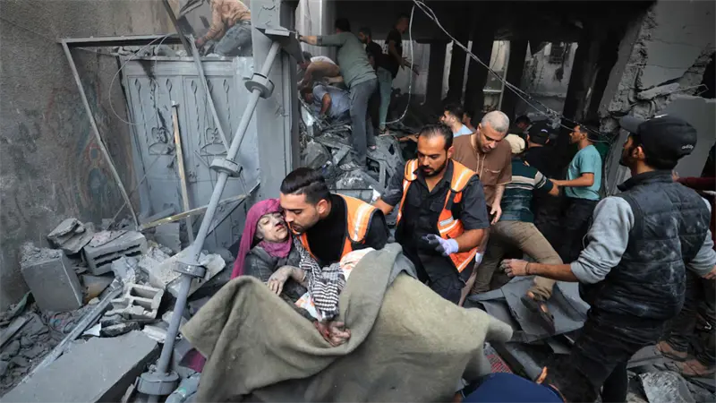 Un ataque a una zona residencial en la ciudad de Gaza deja 17 muertos y 40 heridos