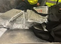DNCD incauta 42 paquetes de presunta marihuana en aeropuerto de Punta Cana