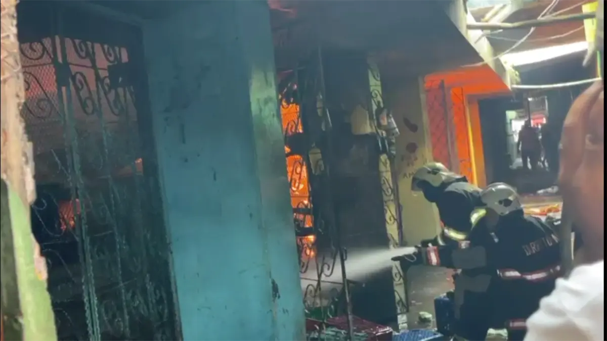 Incendio consume parte del mercado municipal de San Francisco de Macorís