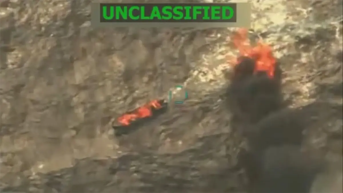 Ataque a una narcolancha por Estados Unidos.