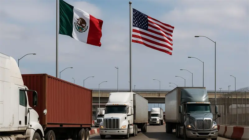 México busca acuerdo con Gobierno de Trump para evitar aranceles a vehículos pesados