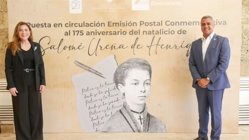 INPOSDOM y Alcaldía del DN rinden homenaje histórico a Salomé Ureña con emisión postal conmemorativa