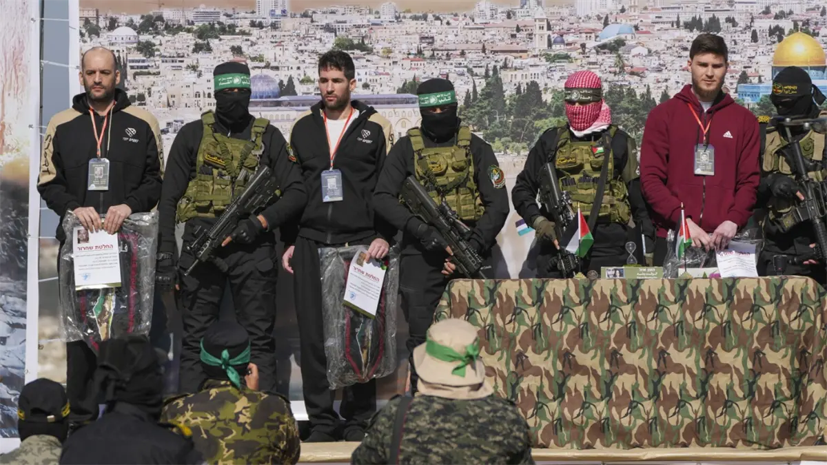 Hamás pide la liberación de unos 1.950 presos palestinos para el acuerdo de tregua en Gaza