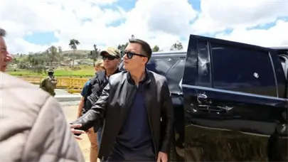 Presidente ecuatoriano Daniel Noboa sale ileso tras ataque a su caravana en medio de protestas indígenas