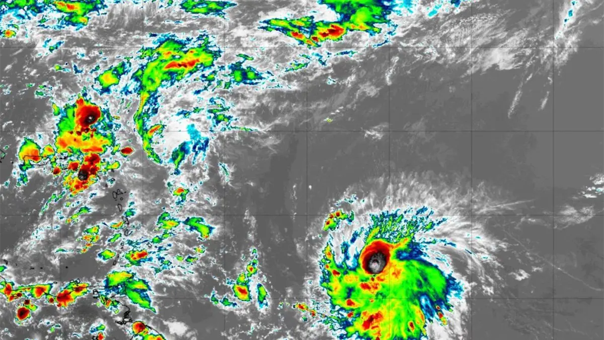 La tormenta Jerry podría convertirse en huracán el jueves camino a las Islas de Sotavento