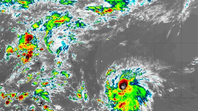 La tormenta Jerry podría convertirse en huracán el jueves camino a las Islas de Sotavento