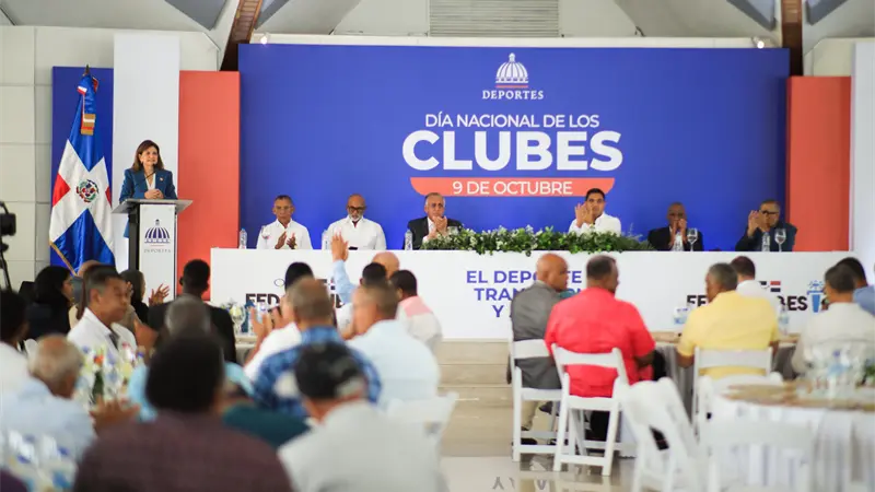 Raquel Peña anuncia inversión récord en clubes deportivos