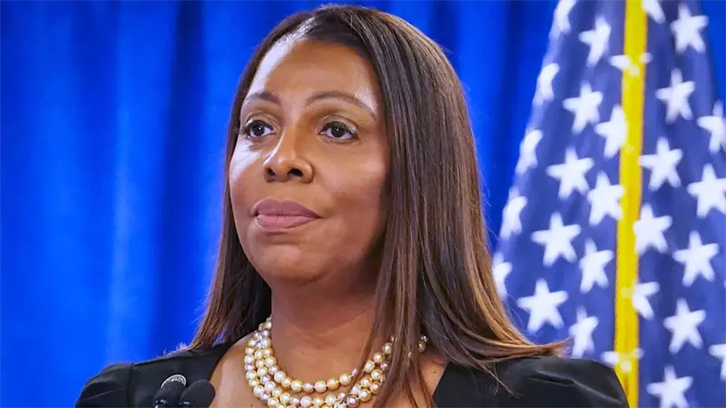 Gran jurado federal acusa a la fiscal general de Nueva York, Letitia James, por presunto fraude bancario
