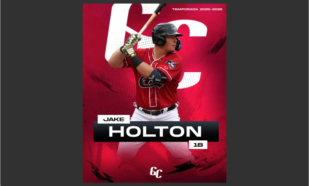 Jake Holton se une a los Gigantes del Cibao como refuerzo ofensivo