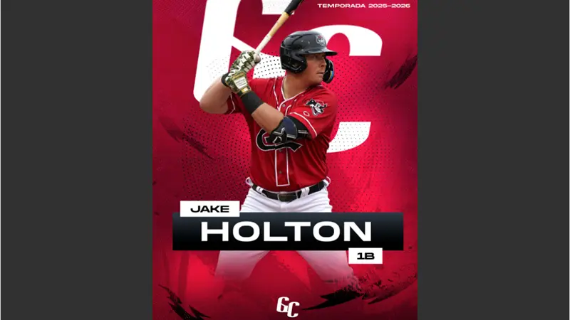 Jake Holton se une a los Gigantes del Cibao como refuerzo ofensivo