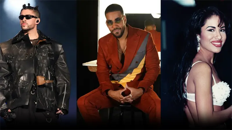 Bad Bunny, Romeo Santos y Selena encabezan los álbumes latinos más exitosos del siglo 21
