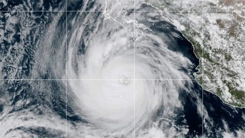 Priscilla genera alerta por lluvias intensas e inundaciones en el suroeste de EEUU