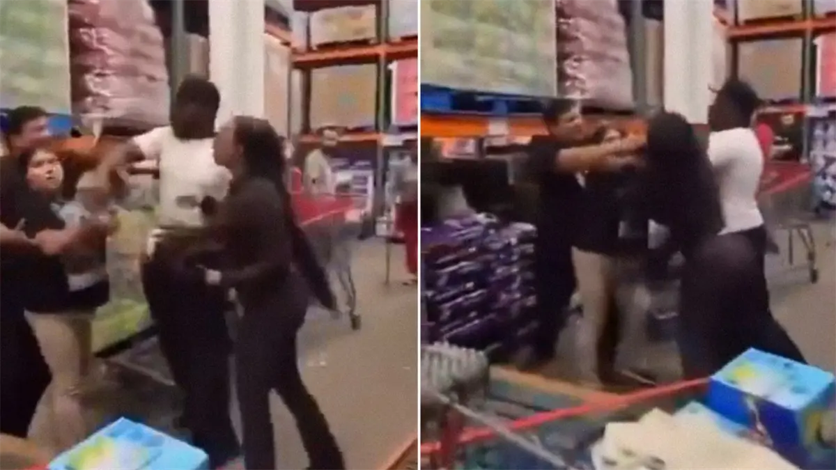 Violenta pelea por un carrito de la compra en una tienda de EE.UU.