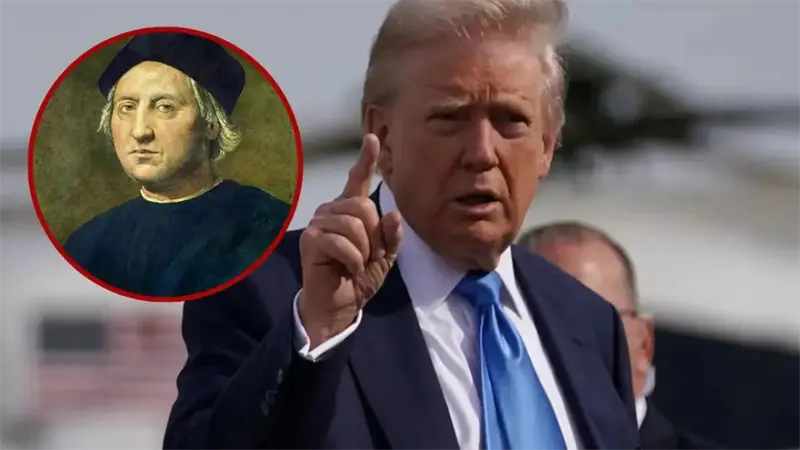 Donald Trump proclama el Día de Cristóbal Colón y defiende la herencia occidental