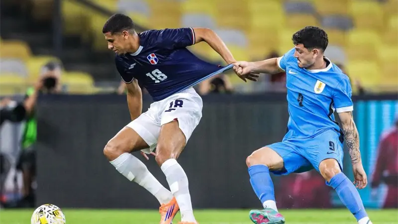 RD se plantó de buena forma ante Uruguay