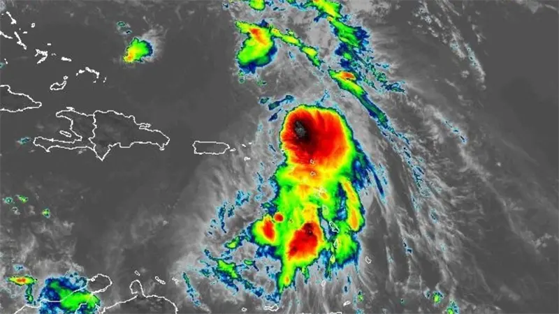 La tormenta Karen surge en el Atlántico norte mientras Jerry causa lluvias en Puerto Rico