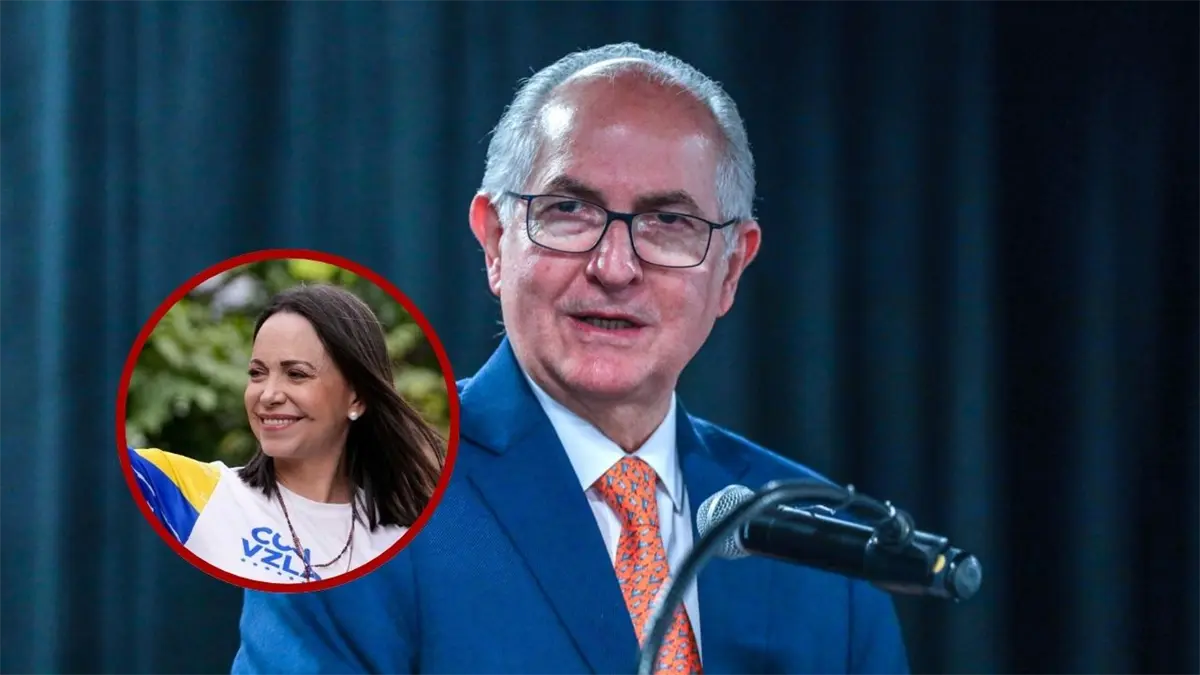 Antonio Ledezma y María Corina Machado