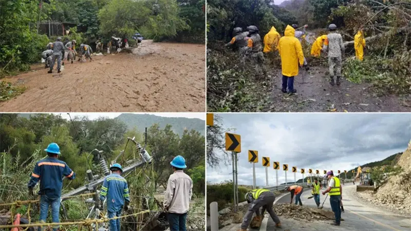 37 personas fallecen por fuertes lluvias en México