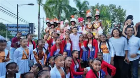 Familias de Monte Plata disfrutan de ´Tarde de Parque´, evento auspiciado por el Ministerio de Cultura