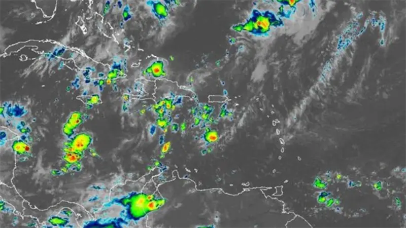 Indomet dice vaguada provocará aguaceros y tronadas aisladas en varias provincias del país este domingo