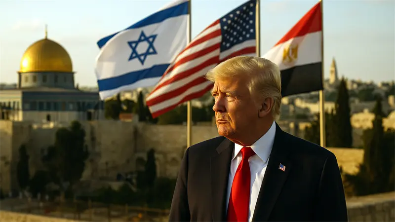 Trump dará discurso en el Parlamento de Israel y copresidirá en Egipto la firma del plan de paz para Gaza