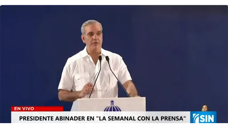 Abinader, sobre ausencia de Claudia Sheinbaum en la Cumbre de las Américas: "No comentarios"
