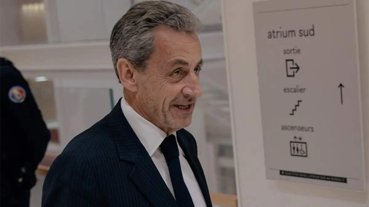 El expresidente francés Nicolás Sarkozy