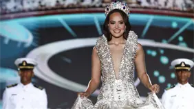 Mayra Delgado, Miss Mundo Dominicana, se despide de la lujosa corona al estilo realeza