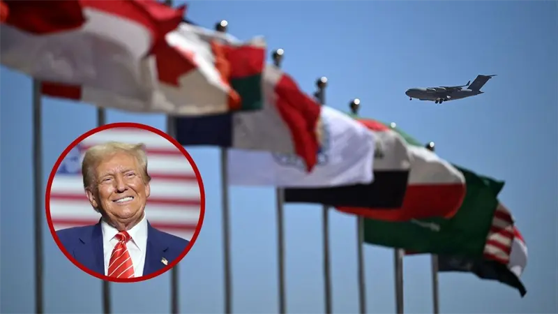 Trump viaja desde Israel hacia Egipto para asistir a la Cumbre de la Paz en Sharm el Sheij