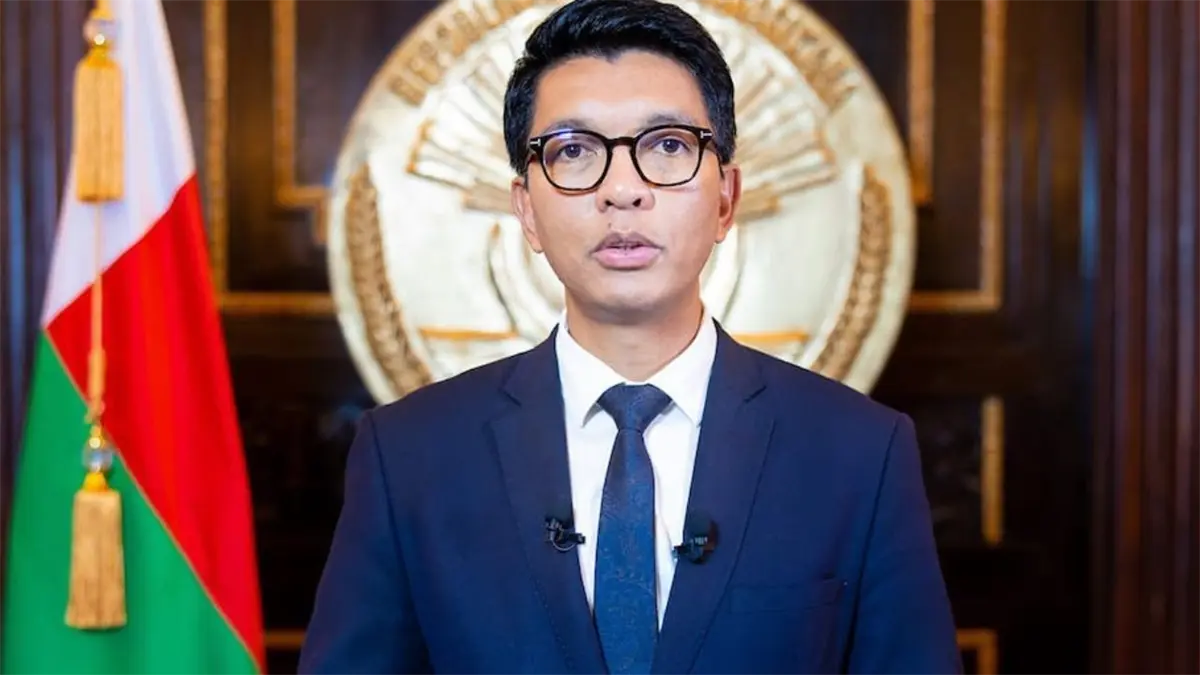 El presidente de Madagascar, Andry Rajoelina.