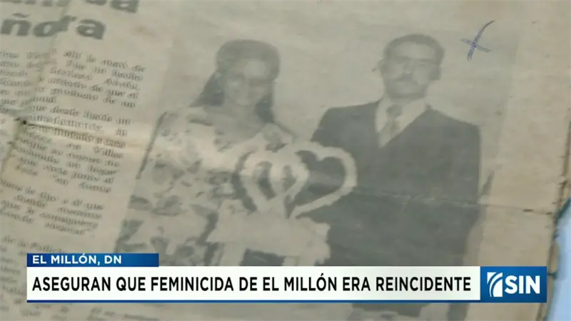 Feminicida reincidente Nelson Feliz Miranda provoca doble homicidio en El Millón