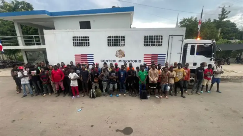 Detienen 163 haitianos indocumentados durante operativos fronterizos