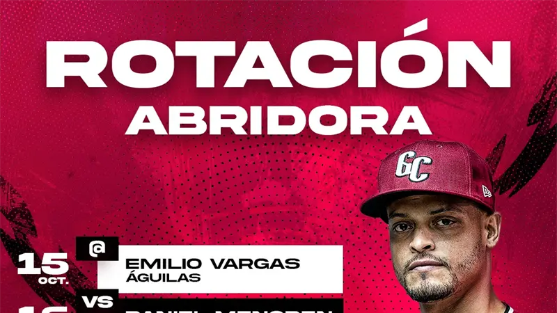 Gigantes del Cibao anuncian su rotación de abridores para la temporada