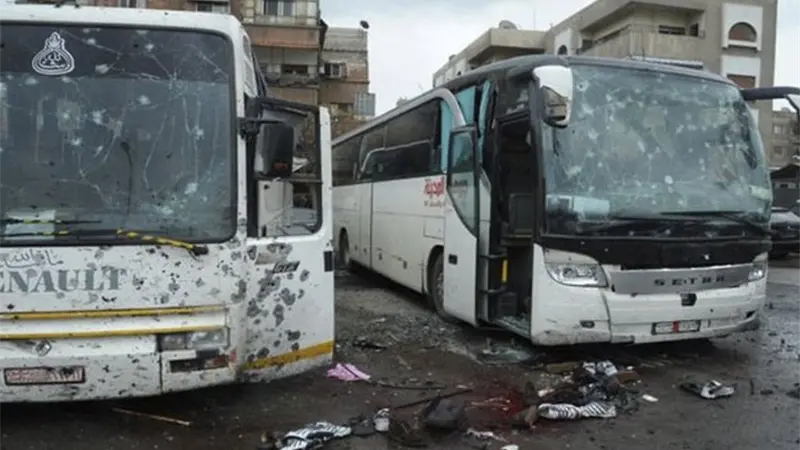 Mueren cuatro guardias de una instalación petrolera en ataque contra un autobús en Siria