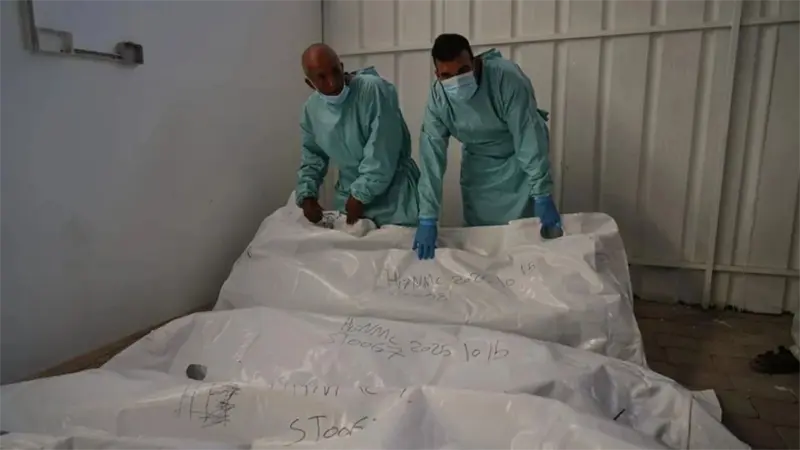 Israel entrega otros 30 cuerpos a Gaza, algunos con signos de abuso, según Sanidad
