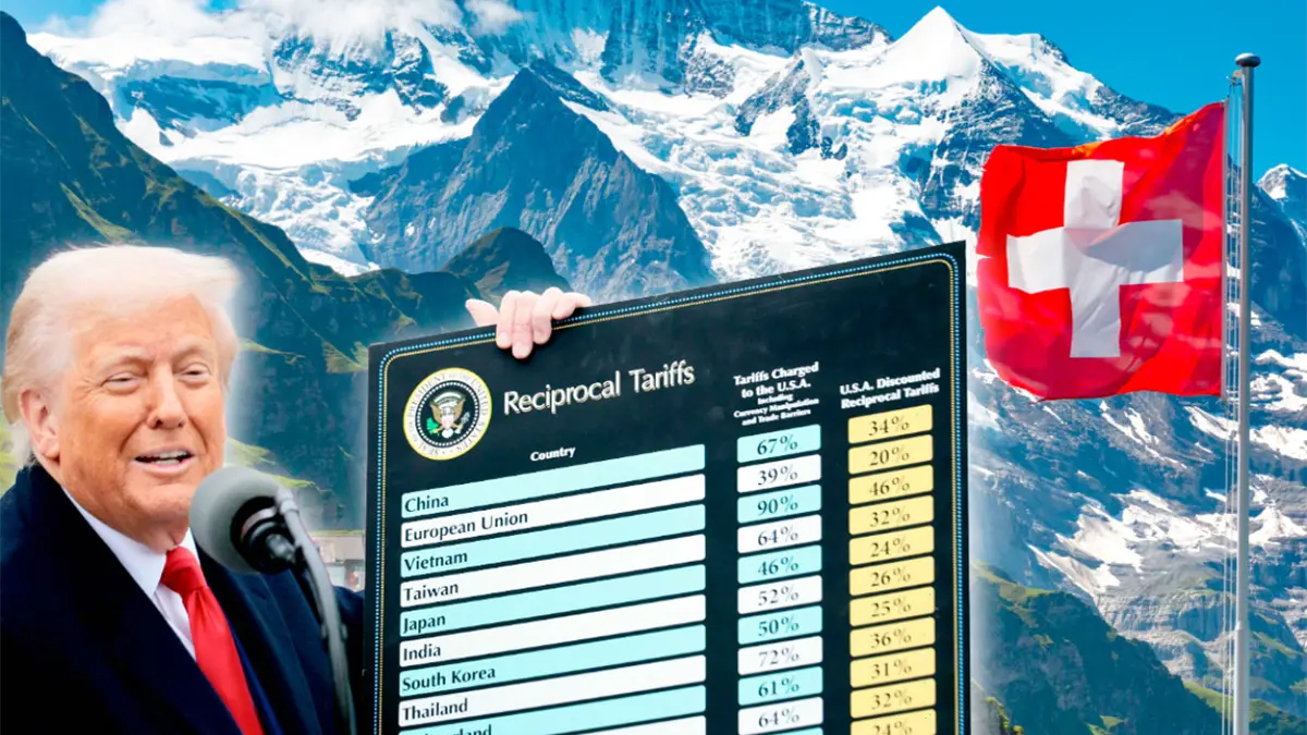 Los aranceles de Trump del 39% para Suiza lastran sus previsiones de crecimiento