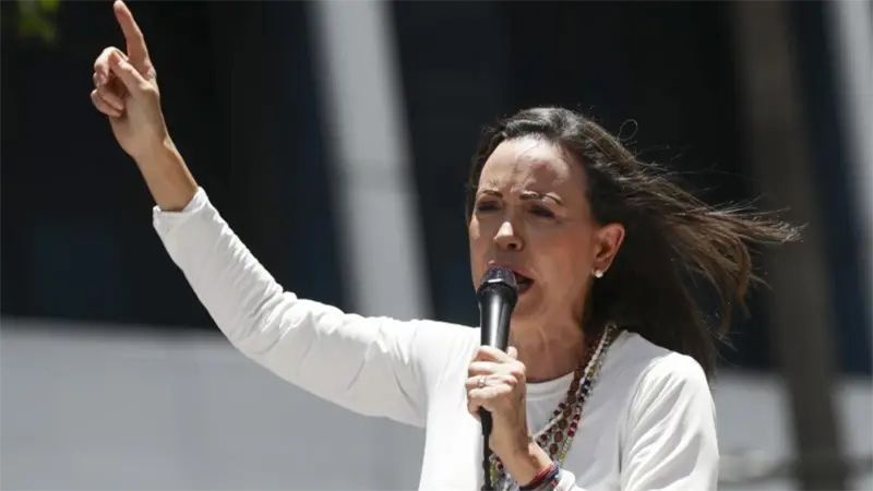 María Corina Machado dice que Venezuela está cerca de recuperar la libertad