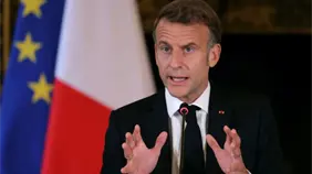 Macron se entrevistará en cumbre mediterránea con el rey de Jordania por el pacto en Gaza