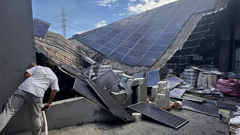 Se incendia empresa ubicada en la zona industrial de Haina