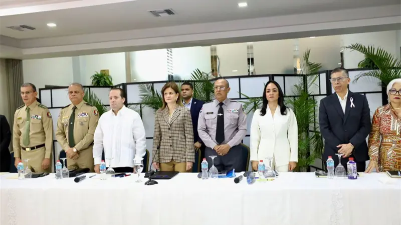 Raquel Peña evalúa avances y nuevas estrategias en reunión de seguimiento al Plan de Seguridad Ciudadana