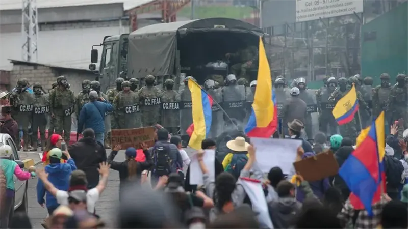 El Gobierno de Ecuador anuncia que no hay condiciones para el diálogo con indígenas