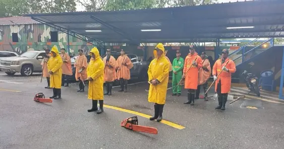 Comisión Militar y Policial activa Plan de Prevención ante tormenta