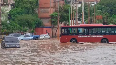 Fuertes lluvias causan da&ntilde;os en varios estados de Venezuela, seg&uacute;n las autoridades