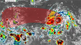 Onda tropical Invest 98 dejará lluvias y tormentas durante toda la semana en el país