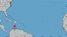 Se forma la tormenta tropical Melissa