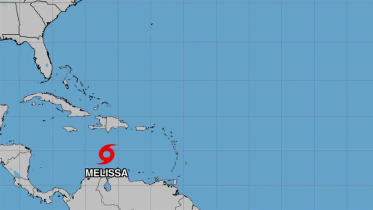 Cuba mantiene una estrecha vigilancia sobre la recién formada tormenta tropical Melissa